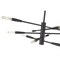 Z-Lite Ascension 10 Light Chandelier, Matte Black 737-10MB - alternate 2